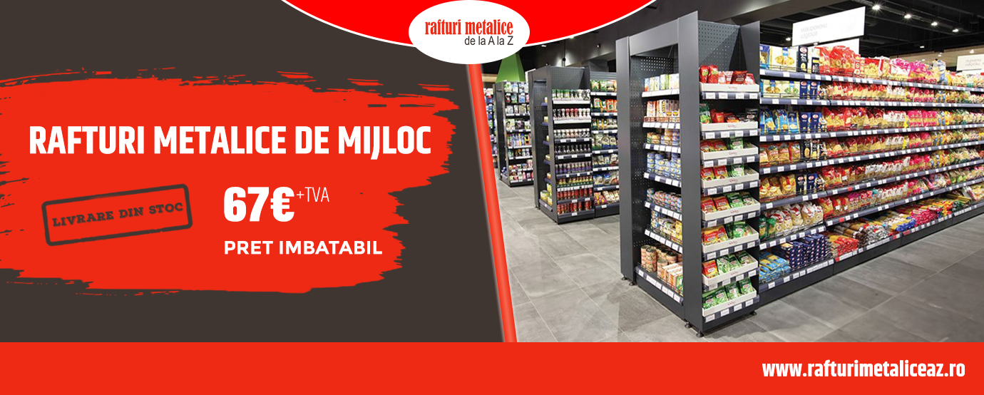 Rafturi metalice de mijloc (Gondole) Rafturi metalice de mijloc (Gondole)